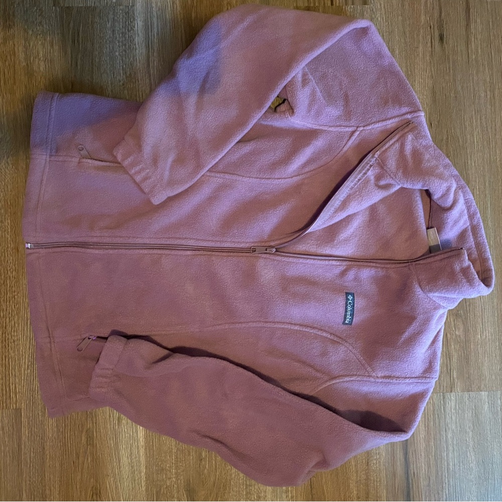 Columbia Purple Fleece Jacket